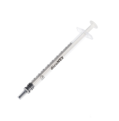dicoNEX injectiespuit 1ml 3-delig 100 stuks
