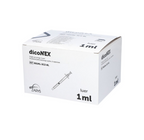 dicoNEX injectiespuit 1ml 3-delig 100 stuks