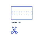 VitaHealth FABRIplast Hechtpleister op Rol 6 cm × 1 m – Met Schaar